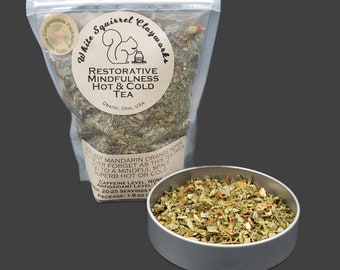 Restorative Mindfulness Hot & Cold Tea - Loose leaf - 1.8 oz package