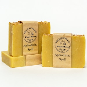 Afrodisíaco hechizo perfumado - Todo Natural Jabón Hecho a Mano - 4oz