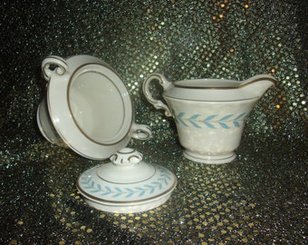 SHERWOOD by SYRACUSE Creamer and covered Sugar Bowl