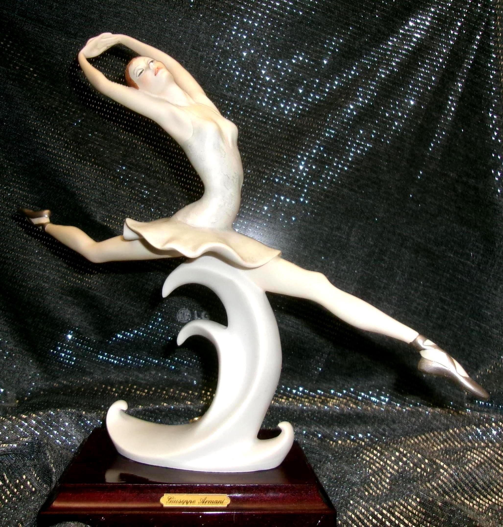 バレリーナ ポーセリン フィギュア ジュゼッペ・アルマーニ イタリア製 コレクタ バレリーナ ポーセリン フィギュア ジュゼッペ・アルマーニ