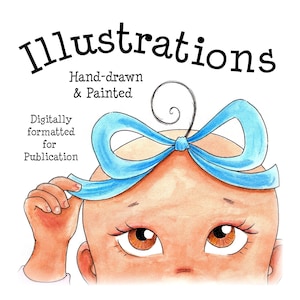 Children’s book Illustrator for Hire, Custom illustrations, book design, publishing assistance, picture book artist, hand-drawn artwork, USA