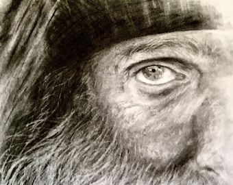 Handgetekend potloodportret: realistische kunst van je foto