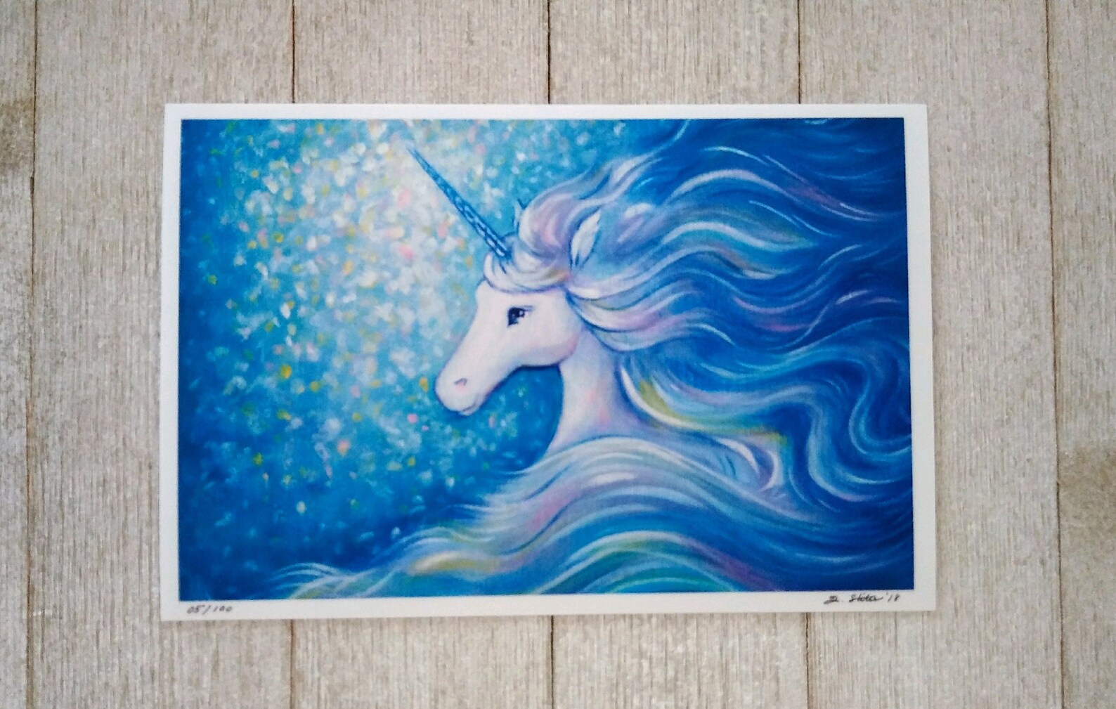 Unicorn Art Print Unicorn Nursery Art Unicorn New Baby | Etsy