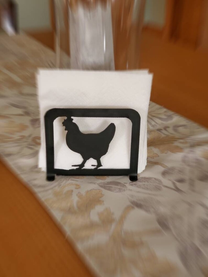 Chicken Napkin Holder Etsy