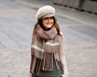 rosebridge plaid blanket scarf