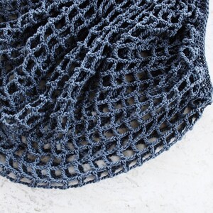 Crochet Pattern // Net Bag Market Tote Grocery Mesh String // French ...