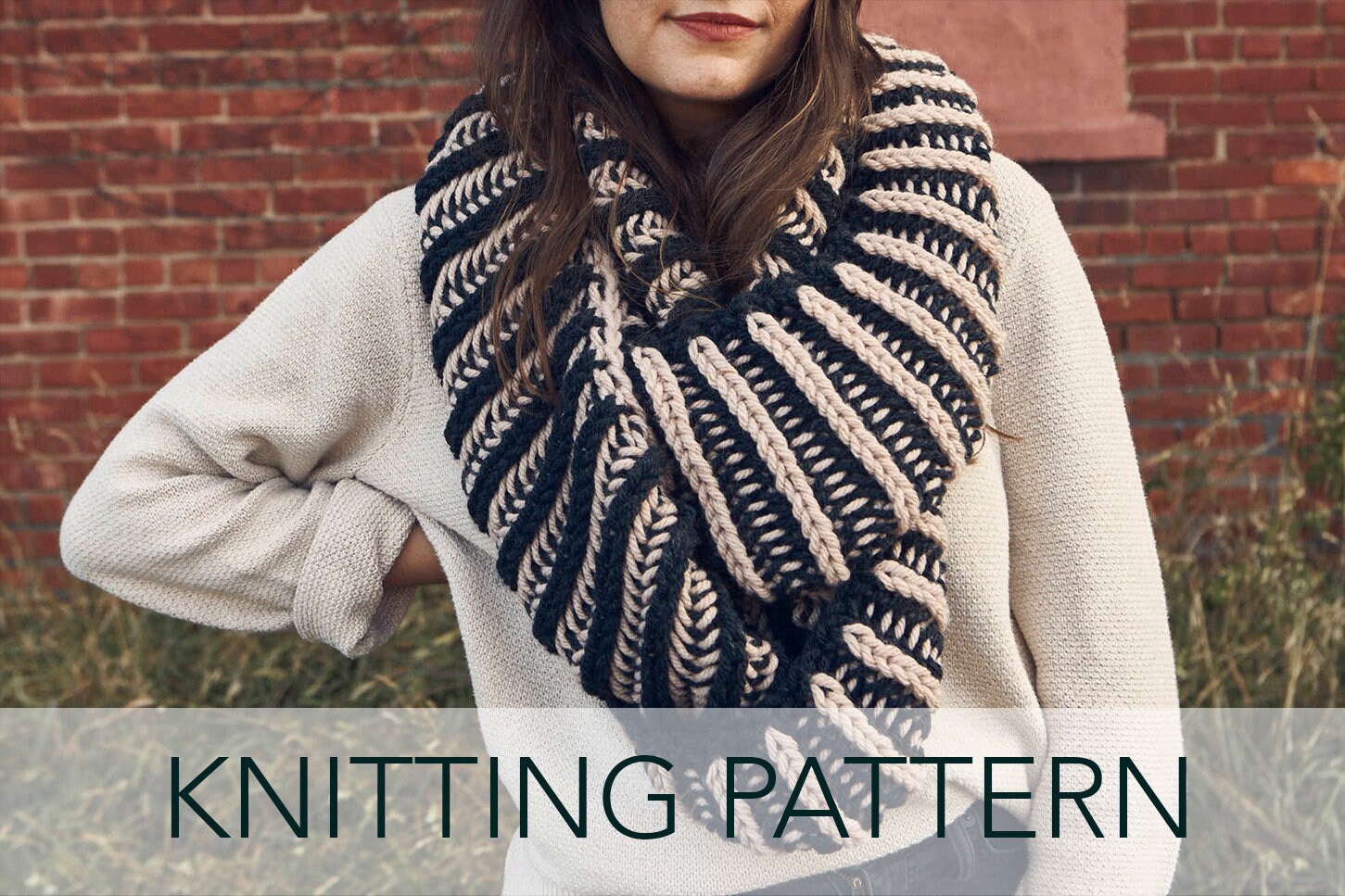 ◇marie claire ◇ Color combination check brush knit muffler woven-scarf-with-check-pattern