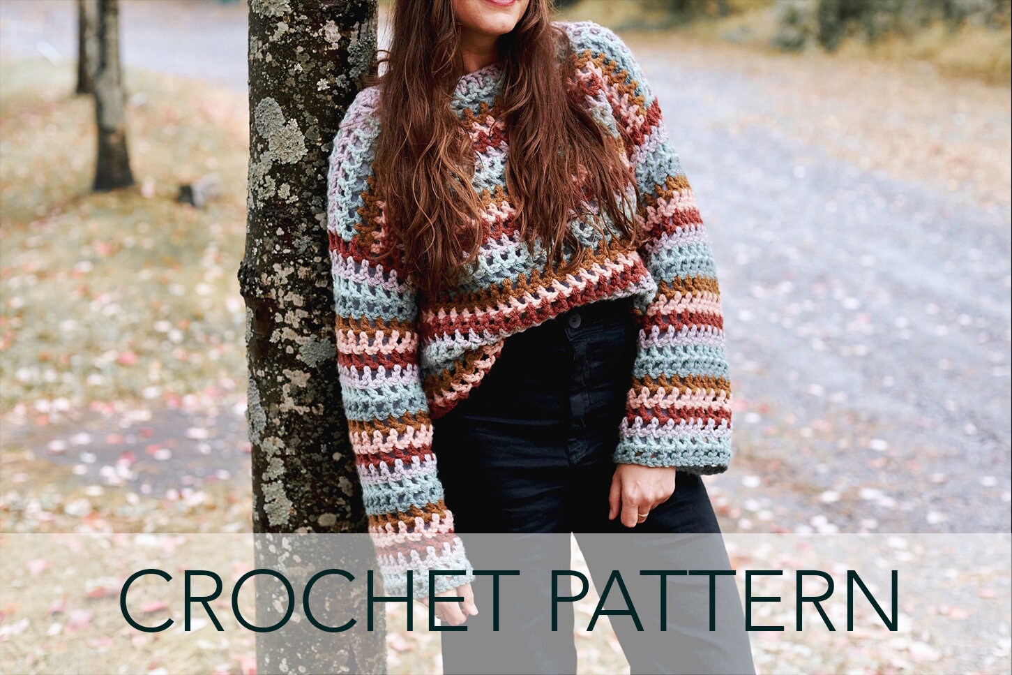 Crochet Pattern // Rainbow Multi 