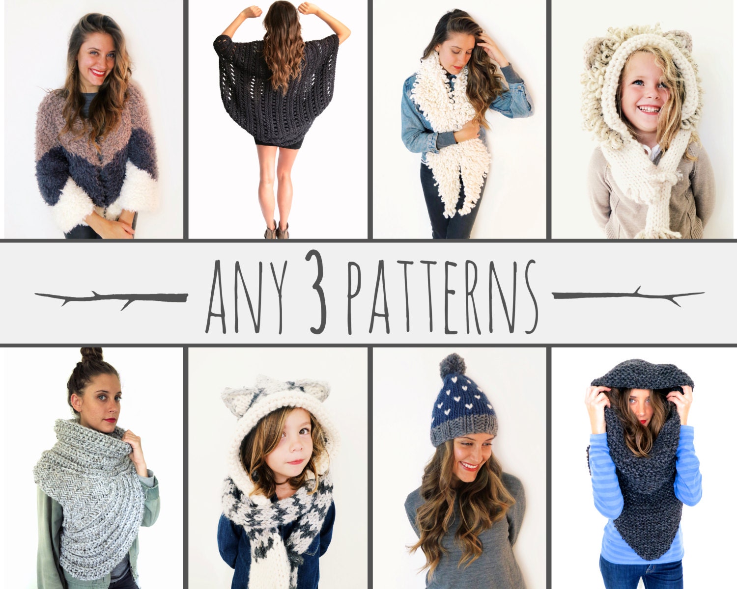 Discount Pattern Pack // Choose Any 3 Patterns