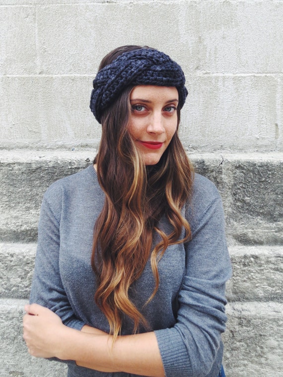 Crochet Pattern // Braided Crochet Headband Ear Warmer // - Etsy