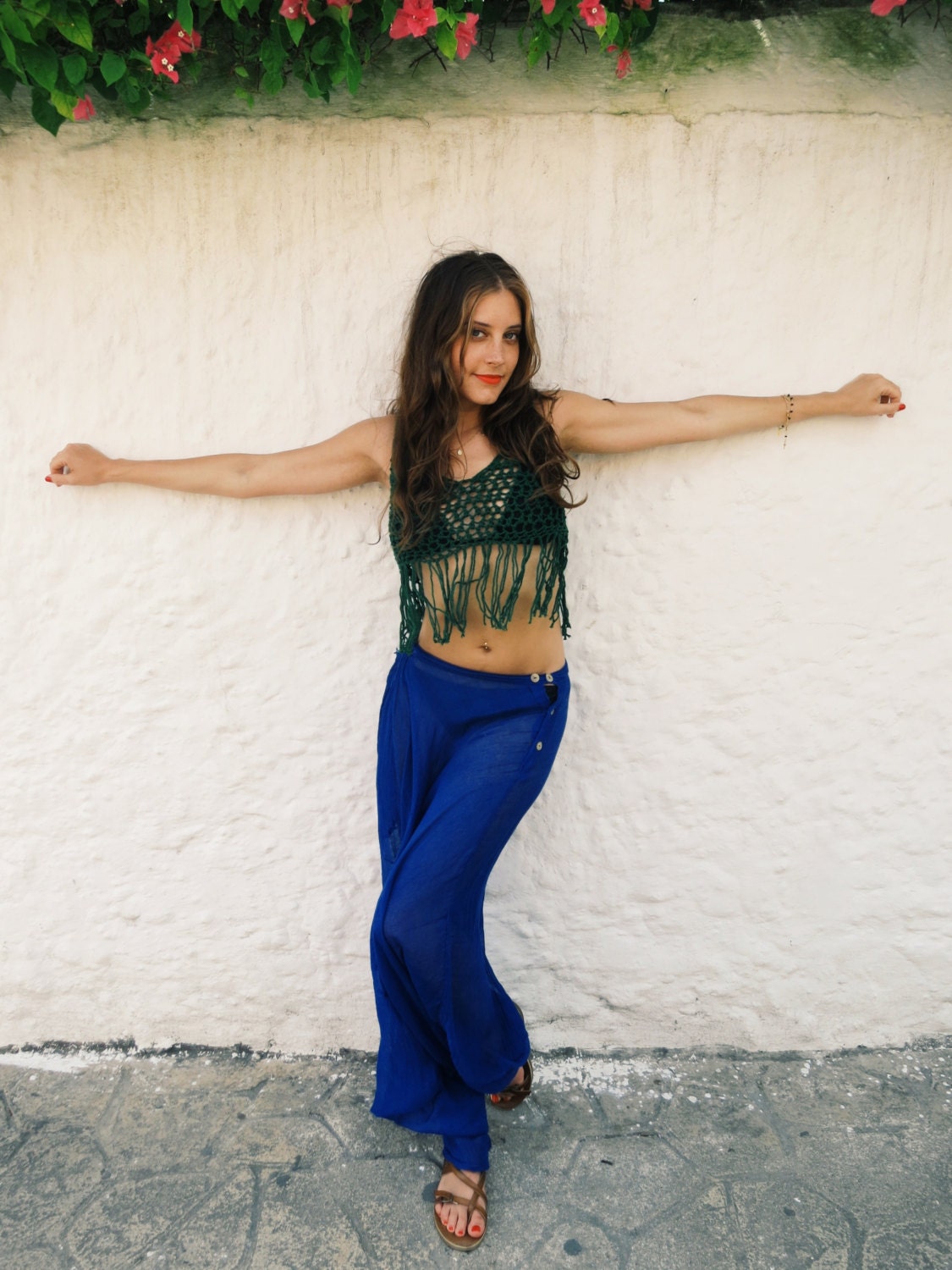 Crochet Pattern // Crochet Bralette Tank Top Festival