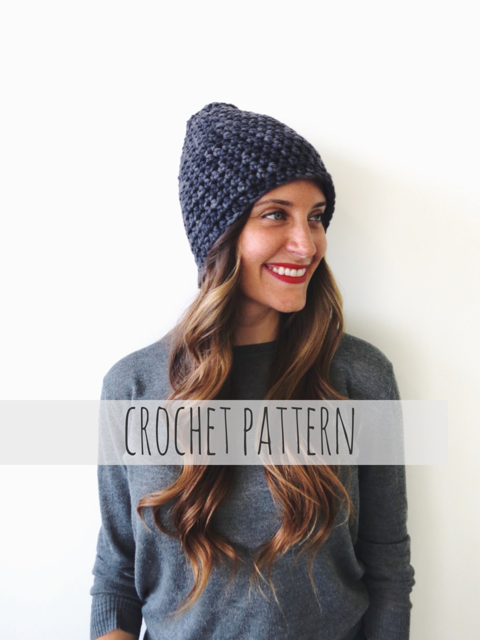 20+ Crochet Toque Pattern Crochet Pattern // Crochet Beanie Winter Hat Toque // Pont Neuf Toque