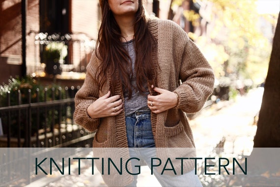 Knitting Pattern // Oversized Chunky 