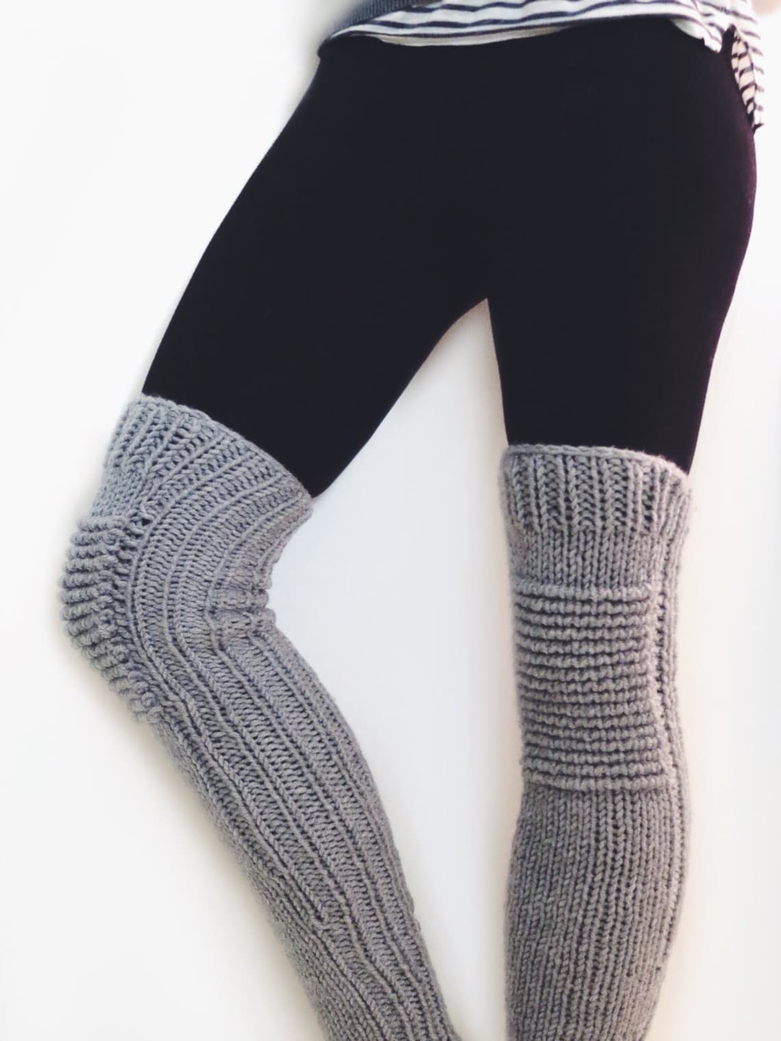PATTERN for Knit Leg Warmers Motorcycle Padded Quilted Etsy