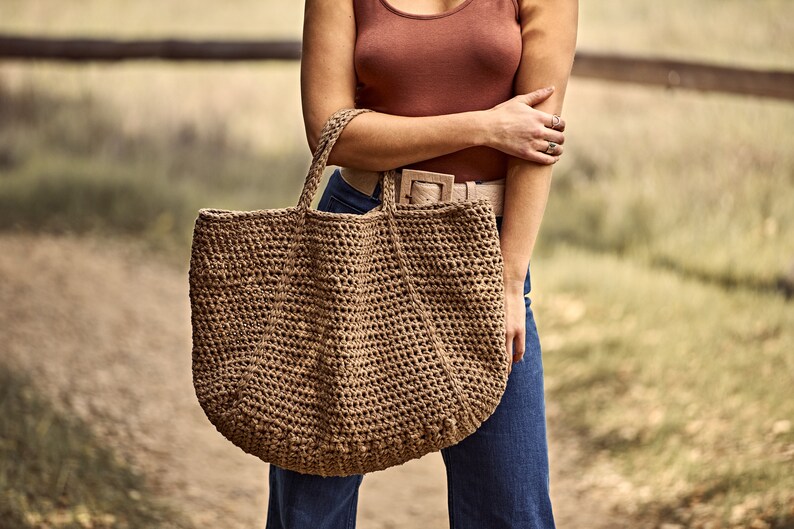 Crochet Pattern // Oversized Tote Shoulder Beach Overnight Etsy España