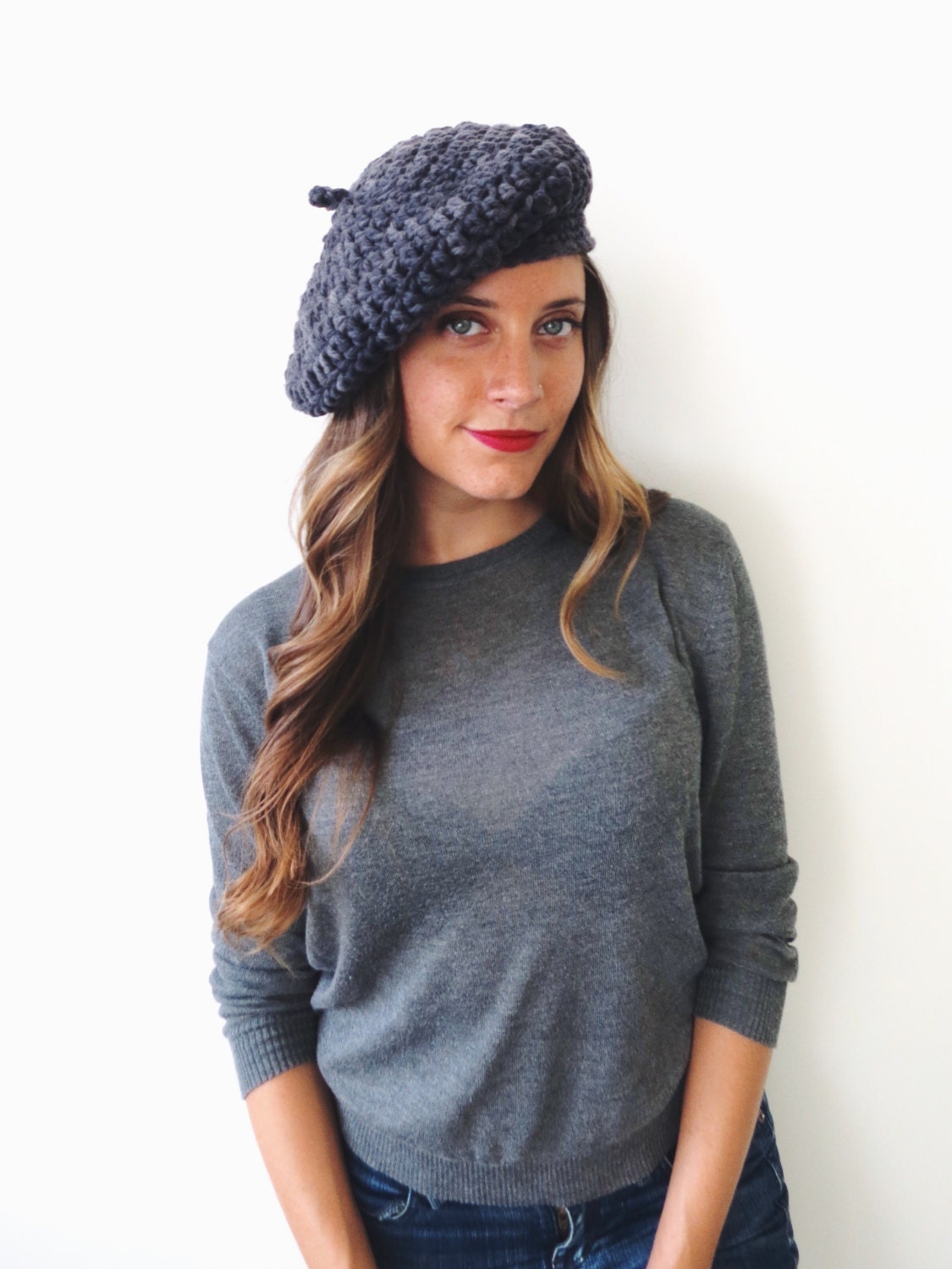 Crochet Pattern Crochet Beret Parisienne French Hat La Tour Crochet Pattern Crochet Beret Parisienne French Hat La Tour