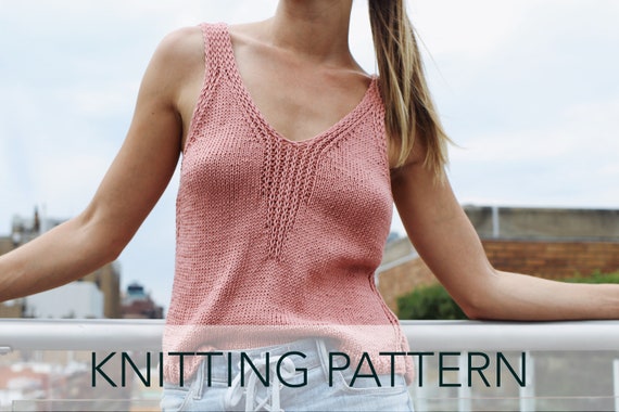 Knit Ribbed Tank Top