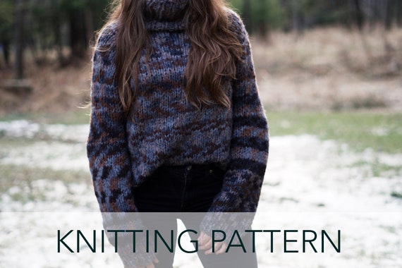 Mondrian Pullover Knitting Pattern — Two of Wands