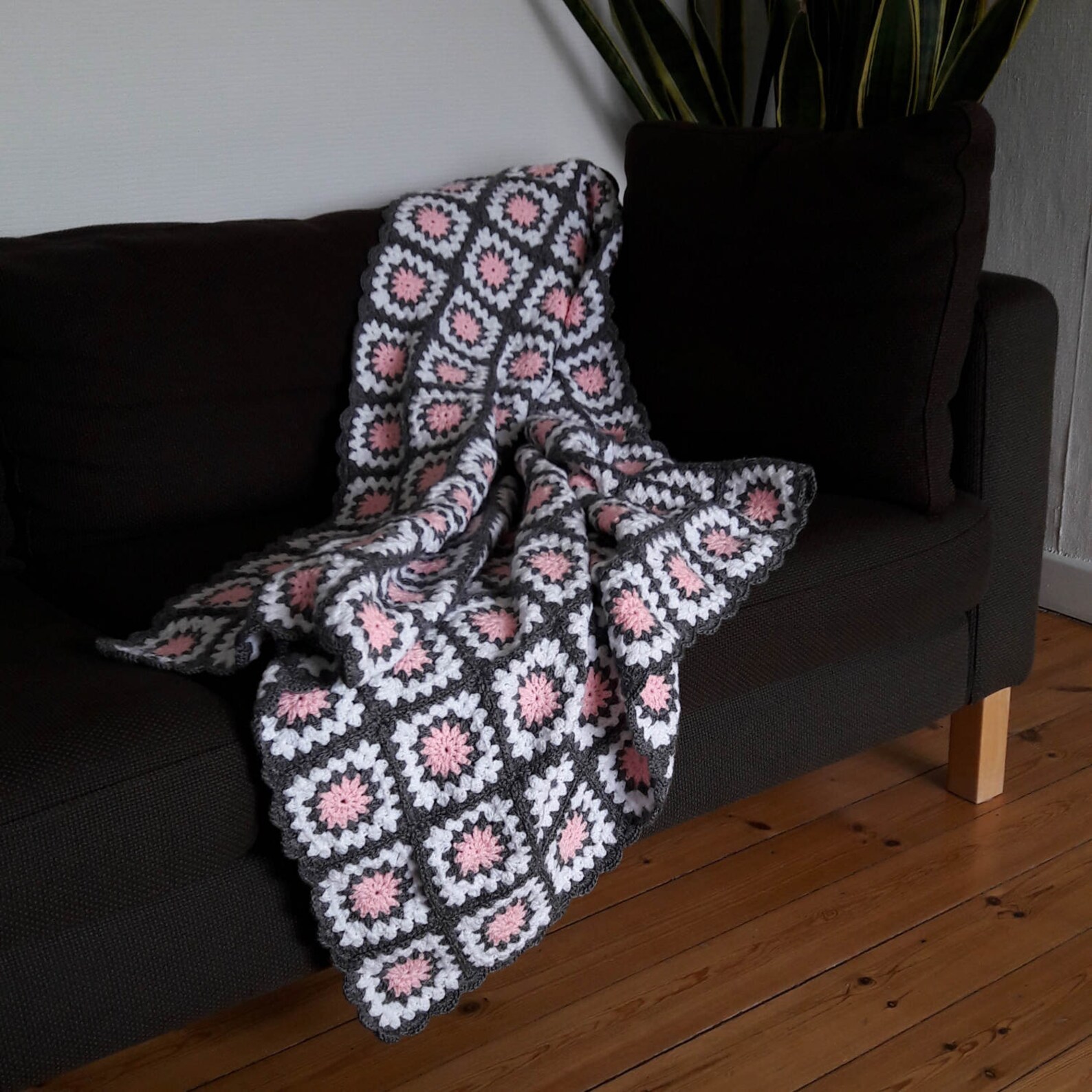 Grey Throw Pink Blanket Grey Throw Blanket Pink Throw Blanket Etsy