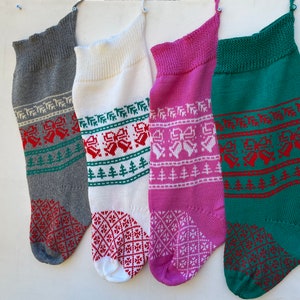 Weihnachtsstrumpf, personalisierter Wollstrumpf, personalisierter Wollstrumpf