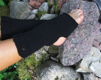 Black socks, Knitted Yoga Socks, Pedicure Socks, Toeless Socks, Knitted Spats, Flip Flop Socks, Piyo Socks, Yoga Wear, Hand Knit Dance Socks