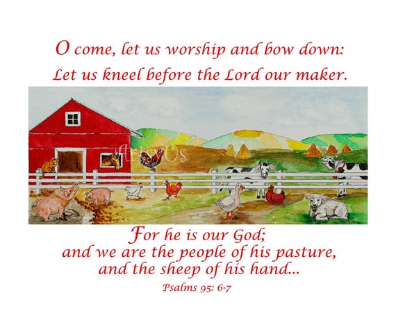 Psalm 95:6 Mittens Boxed Note Cards Psalm 95:6 Mittens Boxed Note Cards