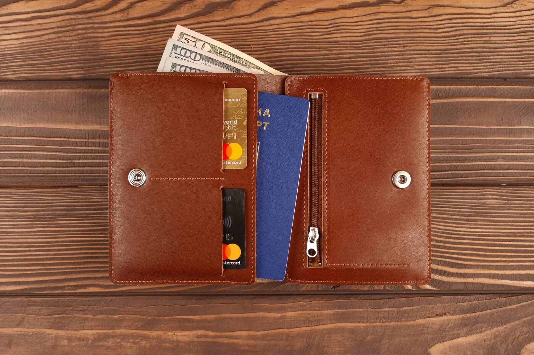 Passport wallet PERSONALIZED leather passport cover Etsy