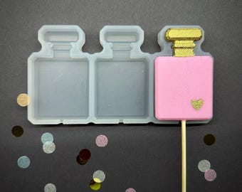 Perfume Lollipop Mold, Hard Candy & Chocolate (7*4.5сm)