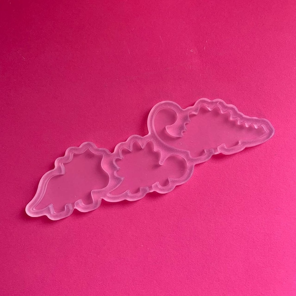 Silicone mold "Dinosaurs 03" lollipop mold chocolate mold