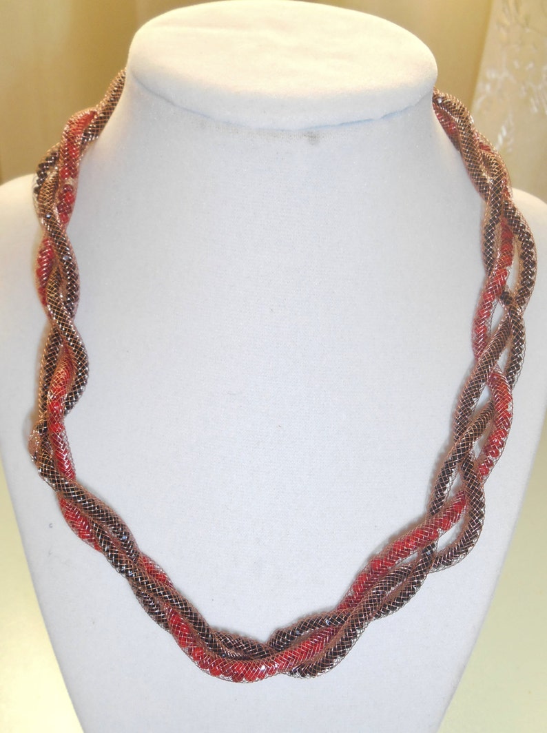 Mesh Necklace Etsy