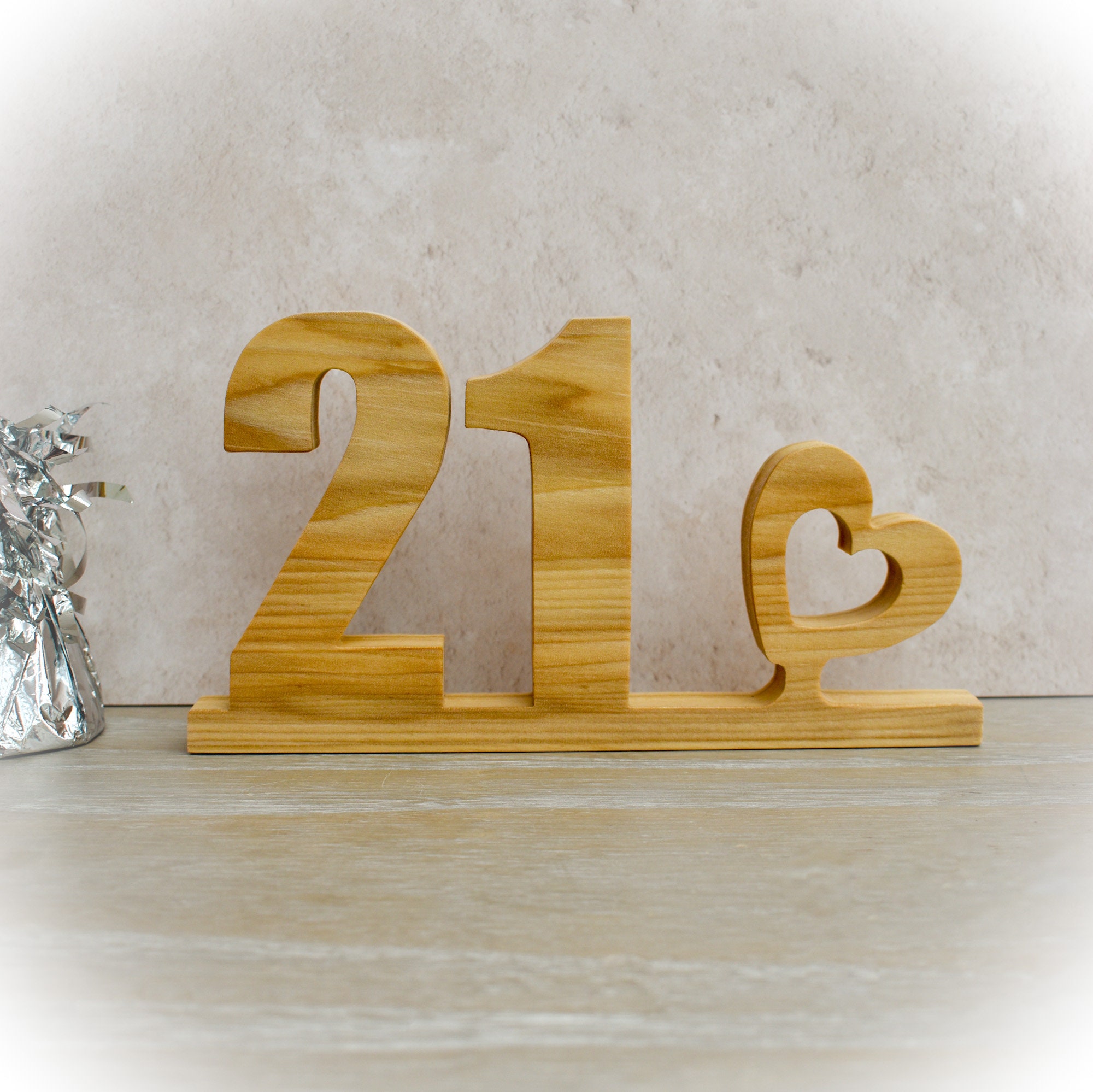 Wooden 21st Birthday Sign - Etsy