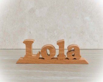 Personalised Wooden Name Sign