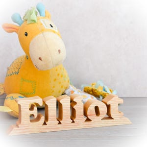 Personalised Wooden Name Sign