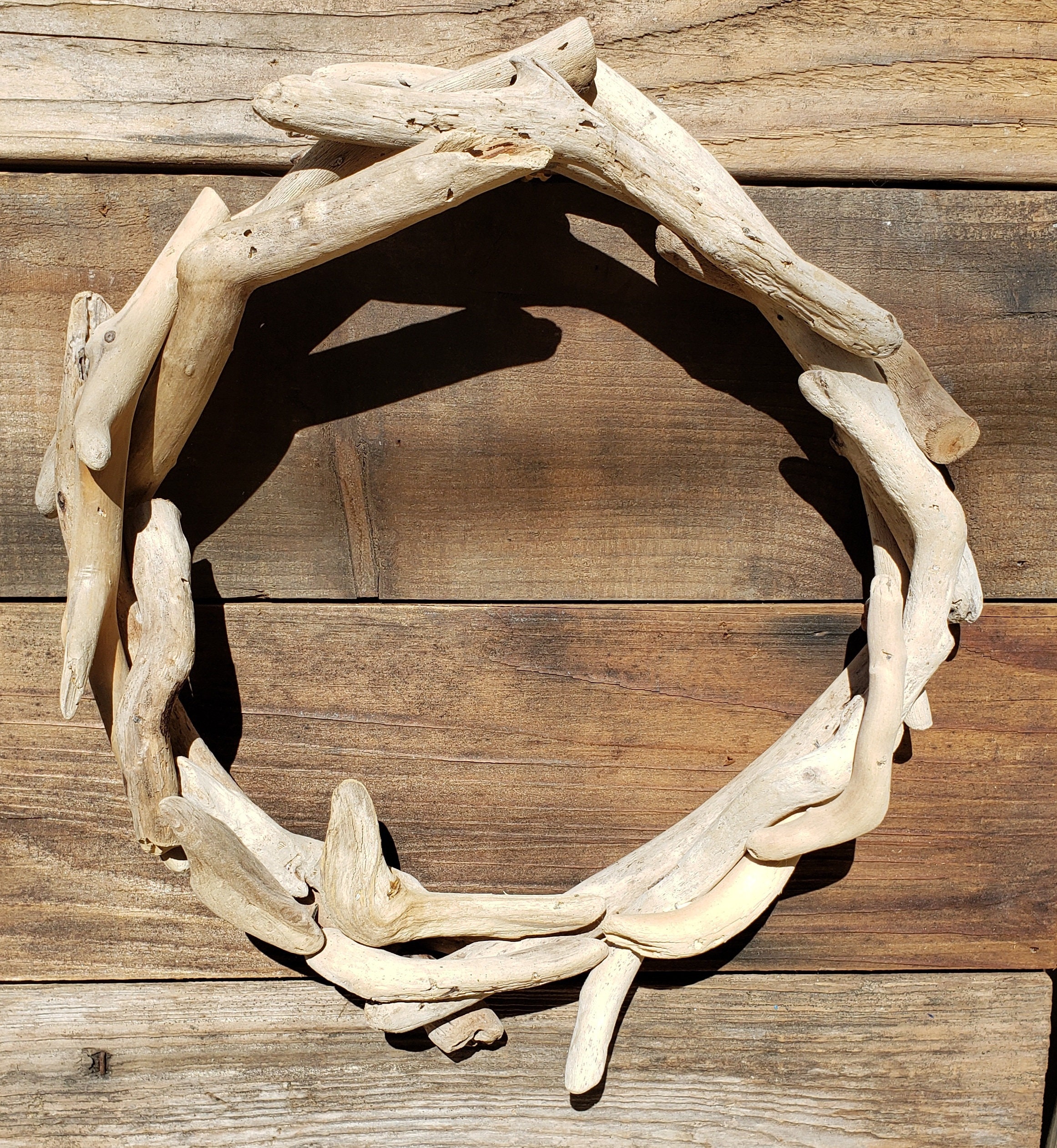 Driftwood Wreath Etsy