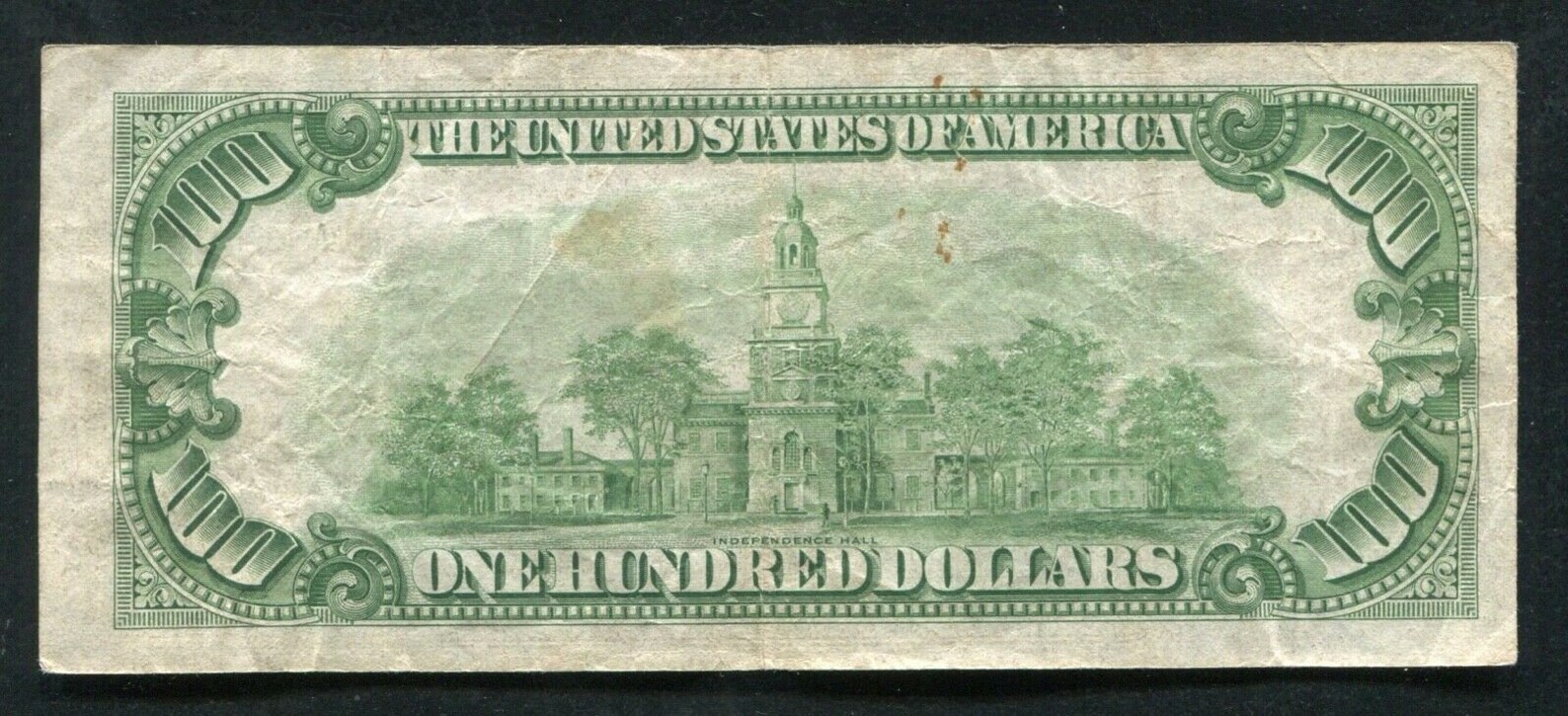 1934 US 100 Dollar Federal Reserve Note Vintage Currency Money - Etsy