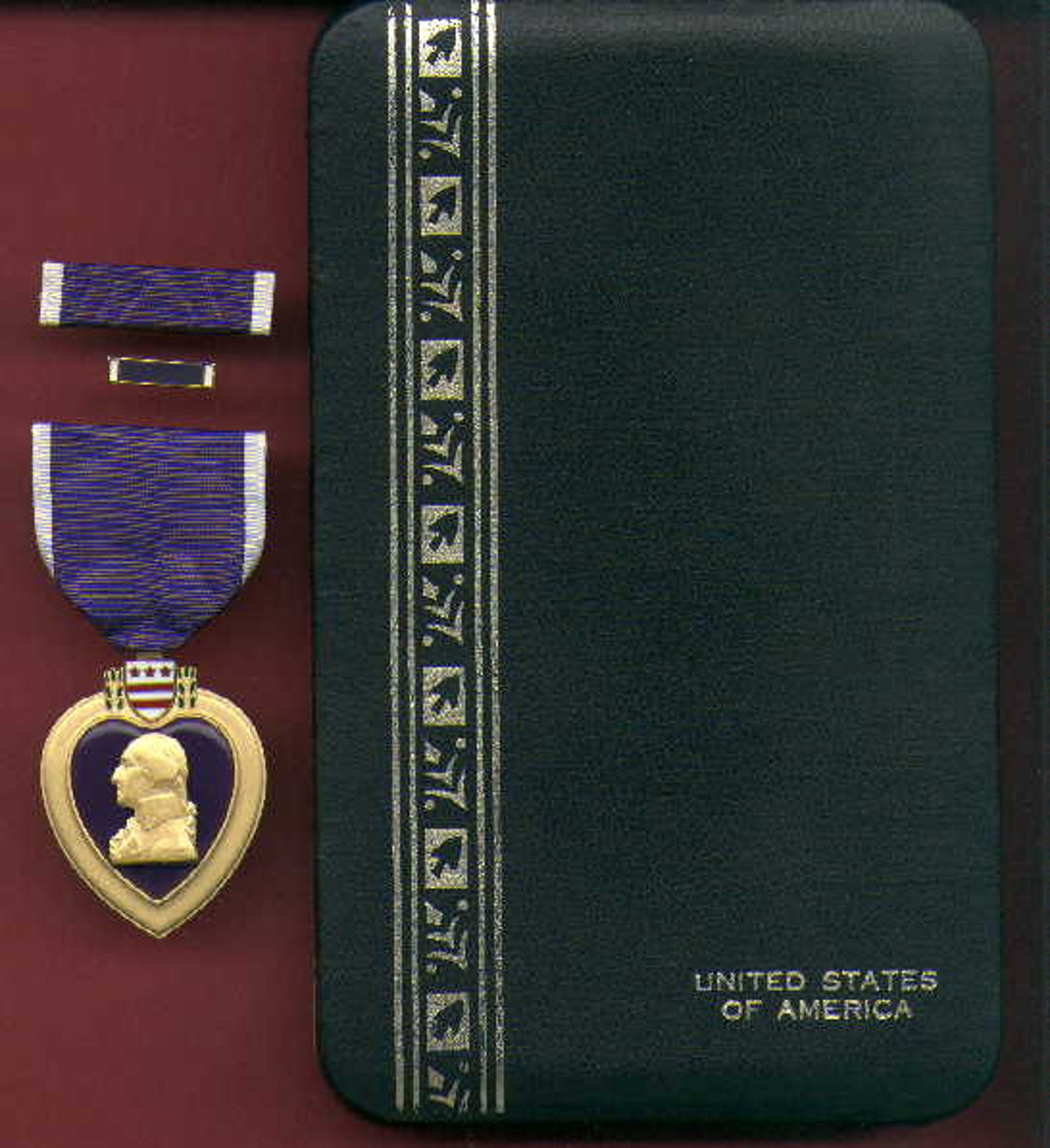 Vietnam War US Purple Heart Medal With Case Ribbon Etsy