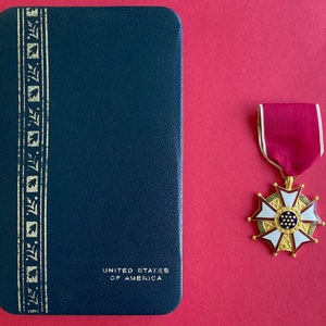 Vietnam War Legion of Merit Award Medal with Case