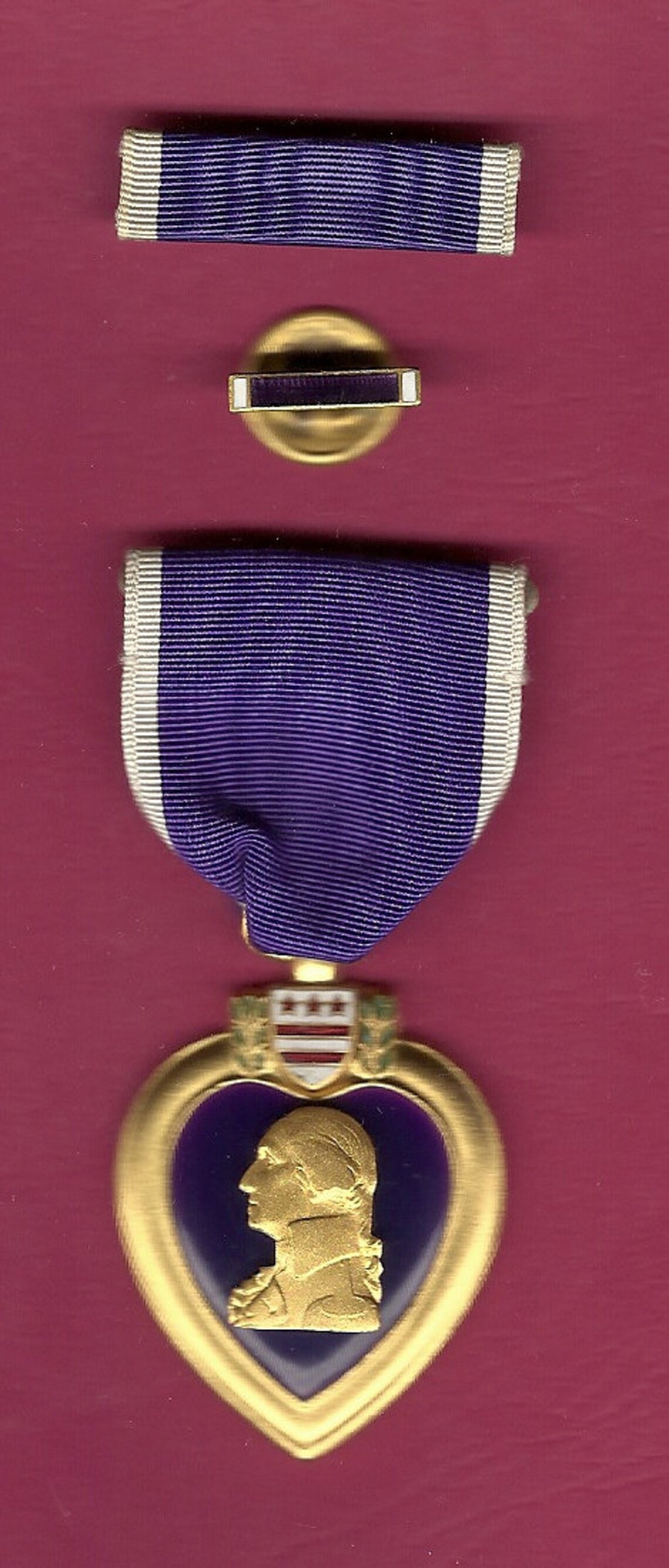 WW2 WWII Purple Heart Medal With Case Etsy