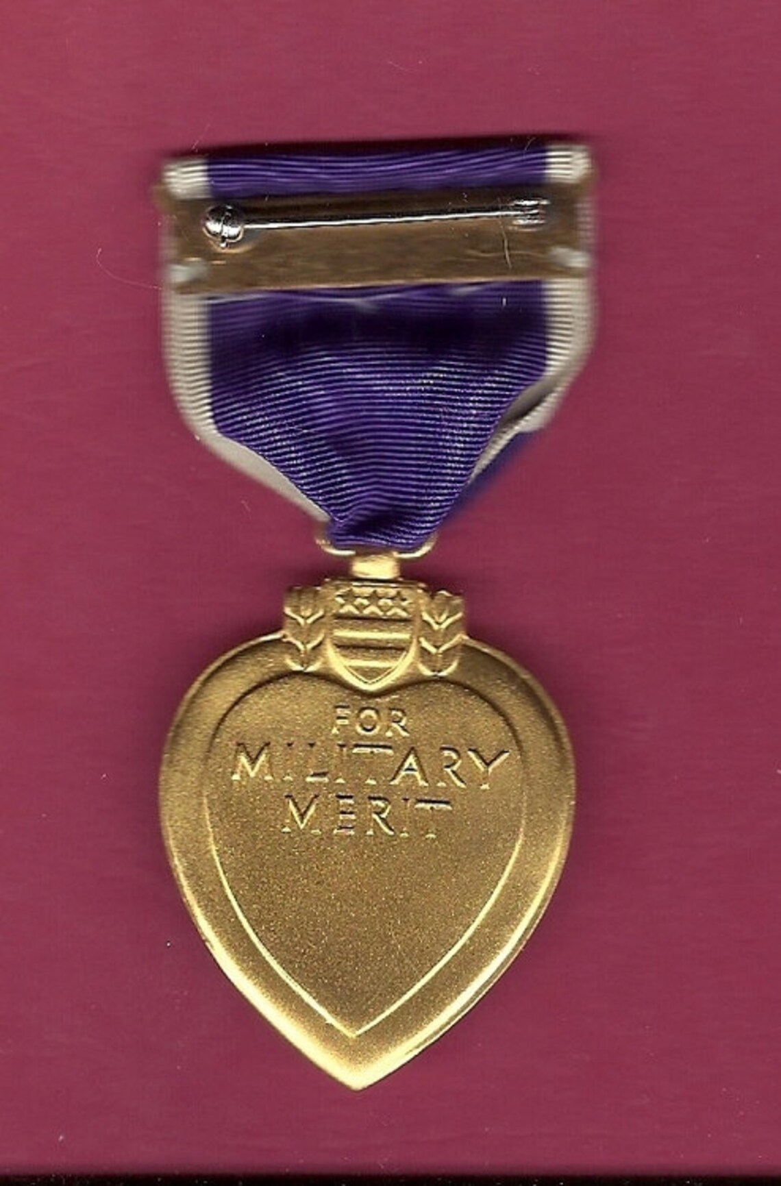 WW2 WWII Vintage US Purple Heart Medal Etsy