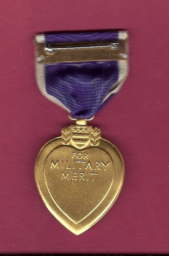 Replica Purple Heart Medal, WW2, Brand New Copy - Etsy