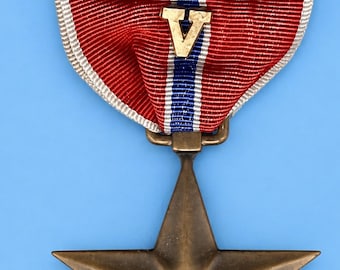 WWII WW2 1944 US Bronze Star Medal