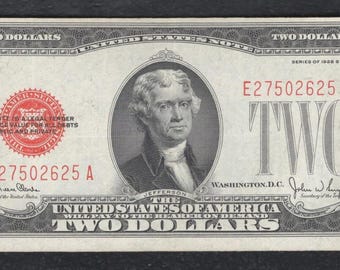 1880 Series THOMAS JEFFERSON 2 Dollar Hybrid Commemorative Note on