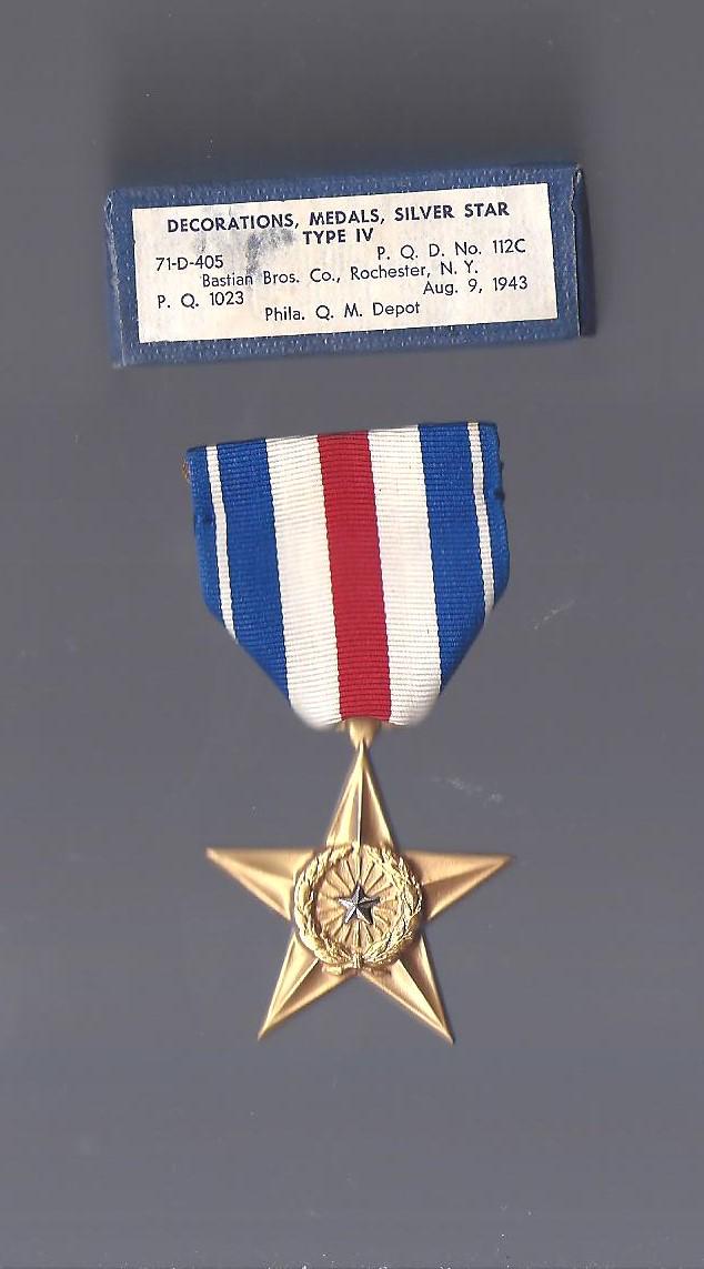 米軍勲章 Silver Star② WW2 US Silver Star Medal Original – 661944.com
