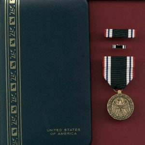 POW Prisoner of War Medal with Case