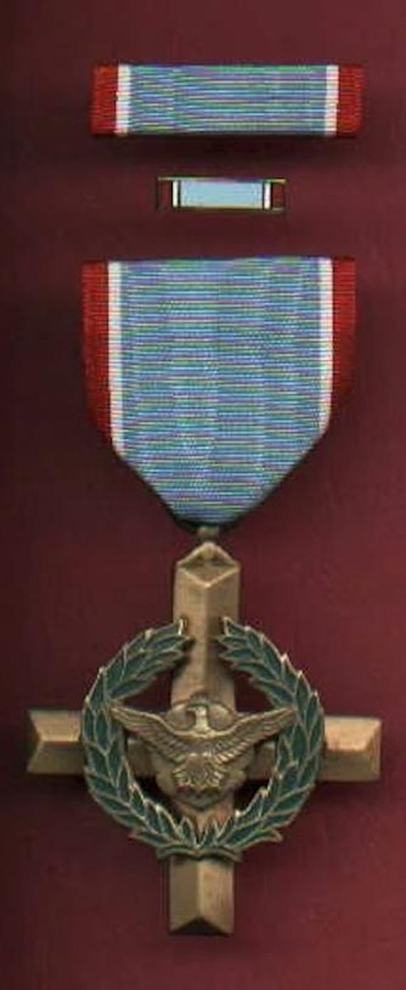 US Air Force Distinguished Service Cross Medal With Case - Etsy