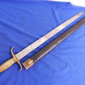 1850s-60s German Prussian Infantry Short Sword with Scabbard