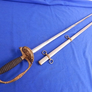 1870s US Springfield Armory Staff & Foot Officers Sword with Scabbard