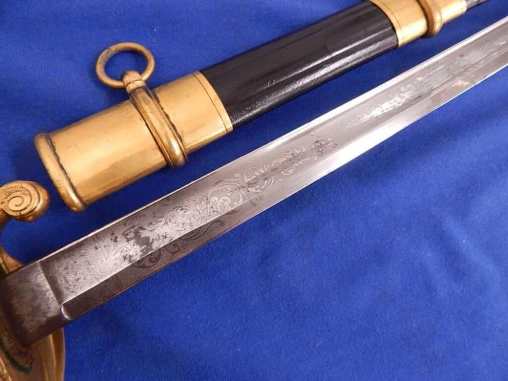 南北戦争時代の歩兵将校の鞘付き剣 - Etsy 日本