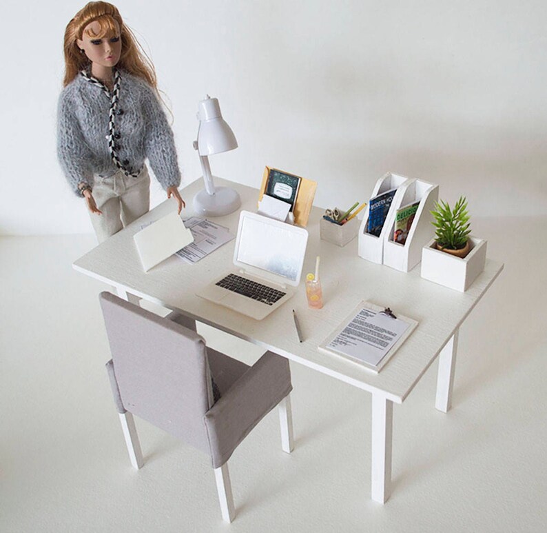 1 doll office lamp in 16 scale for BJD Dolls. Dolls house Etsy