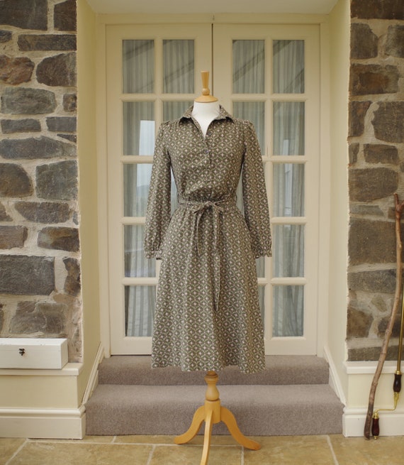 Vintage Laura Ashley Dress Size Extra Small UK 8 1